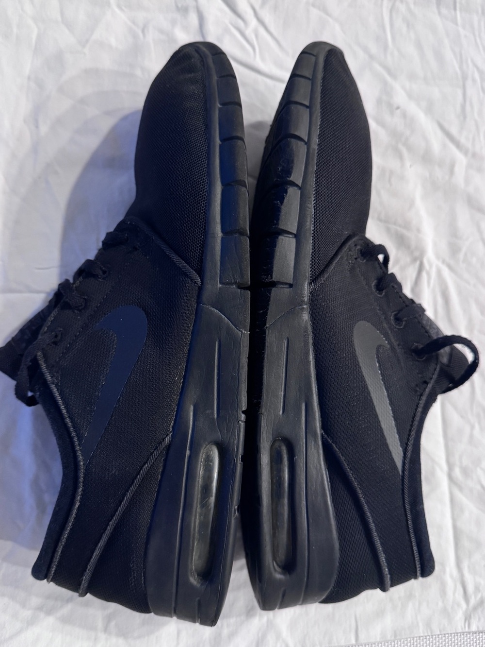 Nike SB Stefan Janoski Max Triple Black Men Size 12 - Picture 5 of 7